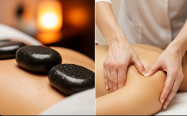 핫스톤 vs 일반 마사지 차이점 체감 비교